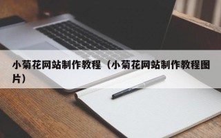 定安小菊花网站制作教程（小菊花网站制作教程图片）